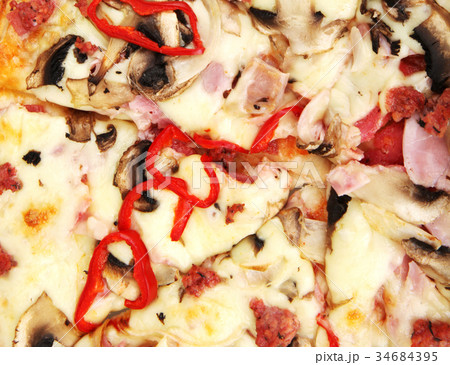 Pizza background 34684395