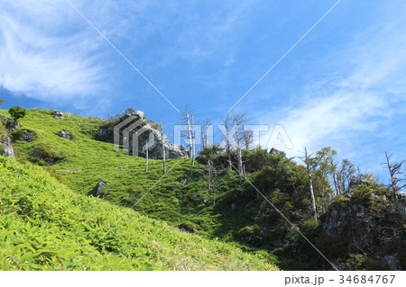 四国山地　次郎岌 34684767