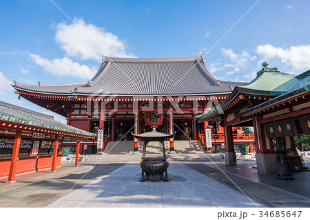 浅草寺　本堂 34685647