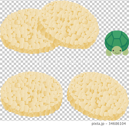 Ponge cracker - Stock Illustration [34686104] - PIXTA