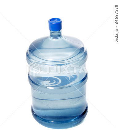 big plastic bottle for potable water 34687529
