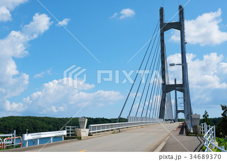 【石川県・能登半島観光名所】ツインブリッジのと（中能登農道橋） 34689370