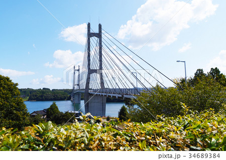 【石川県・能登半島観光名所】ツインブリッジのと（中能登農道橋） 34689384