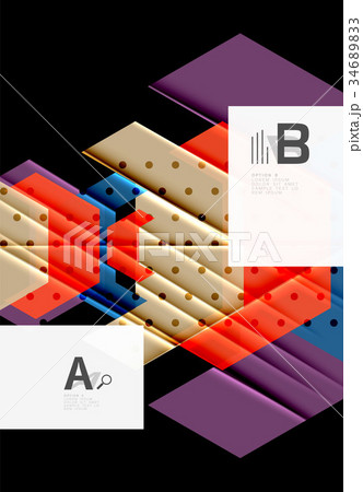 Triangles and geometric shapes abstract background Triangles and geometric shapes abstract background 34689833