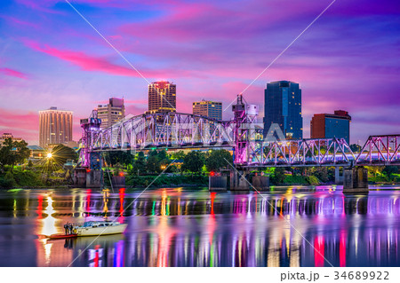 Little Rock Arkansas Skyline 34689922