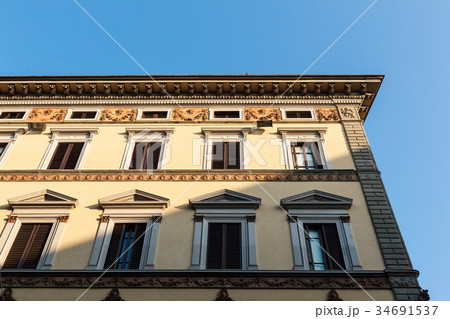 Building with shadow. Building with shadow. 34691537