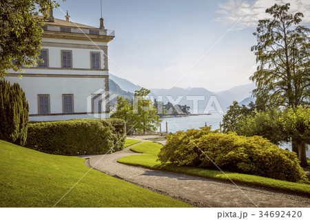 Villa Melzi at Como Lake in Bellagio Villa Melzi at Como Lake in Bellagio 34692420
