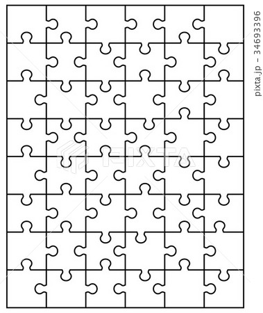 white jigsaw puzzle 34693396