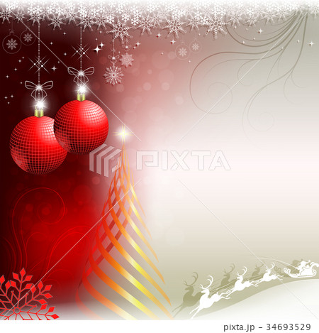Christmas red, delicate design Christmas red, delicate design 34693529