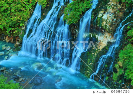 白髭の滝（北海道美瑛） 34694736