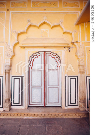 Old Doors of the Hawa Maha Palace of Winds Old Doors of the Hawa Maha Palace of Winds 34695306