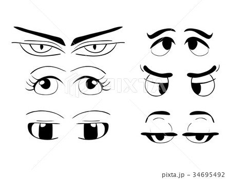 cartoon eyes vector symbol icon design. cartoon eyes vector symbol icon design. 34695492