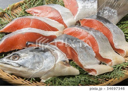 北海道の鮭 34697346