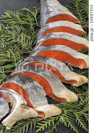 北海道の鮭 34697355