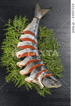 北海道の鮭 34697359