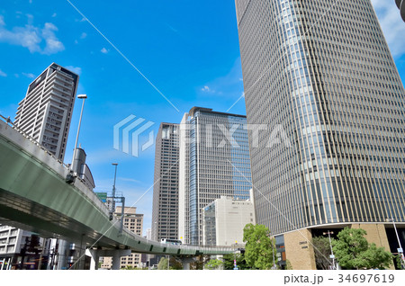 大坂 肥後橋周辺の景色 大坂 肥後橋周辺の景色 34697619