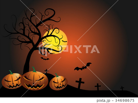 Halloween day theme vector illustrator Halloween day theme vector illustrator 34698675