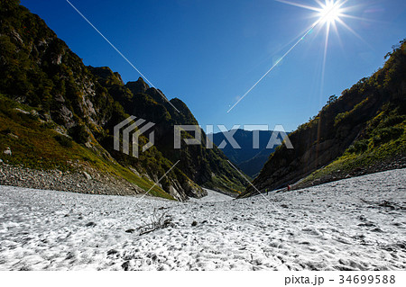 剣沢雪渓 34699588