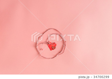 Valentine's day theme with heart ornament Valentine's day theme with heart ornament 34700299