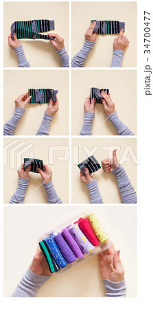 Folding socks. Master Clas 34700477