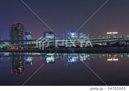 晴海ふ頭からの夜景 34702003