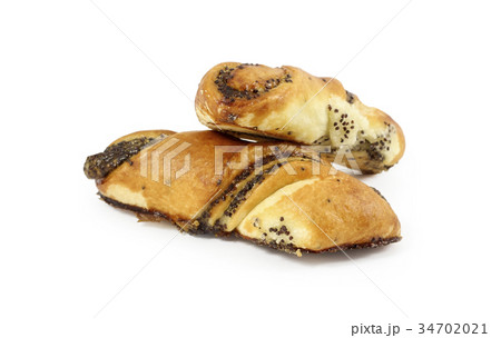 Pastry with a poppy filling Pastry with a poppy filling 34702021