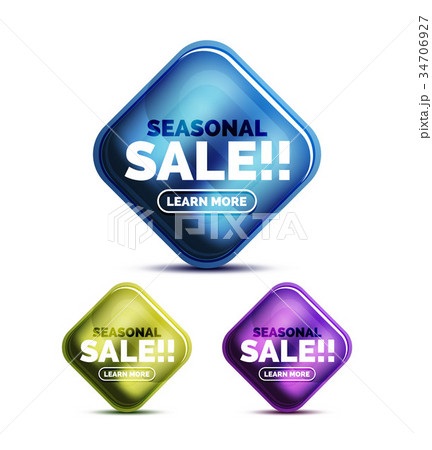 Glass sale icons Glass sale icons 34706927