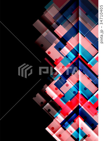 Color arrows on black background Color arrows on black background 34710405
