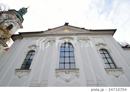 チェコ　プラハ　街並み 34710704