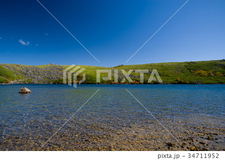 紅葉期の白馬大池 紅葉期の白馬大池 34711952