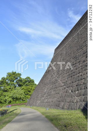 仙台城址の石垣 34712292