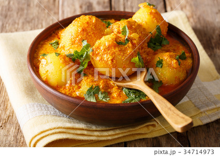 Kashmiri dum aloo 34714973