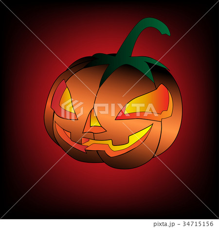 head pumpkin dark tone halloween party day 34715156