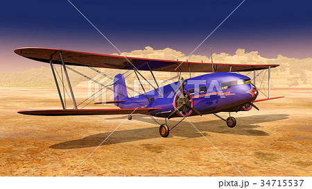American biplane from the 1930s 34715537