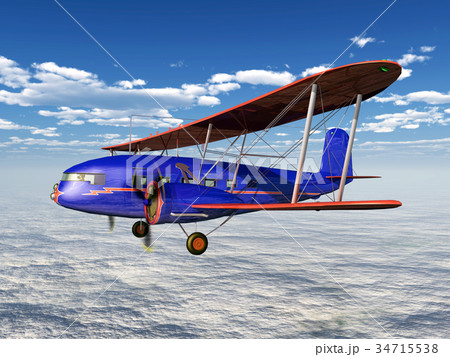 American biplane from the 1930s 34715538