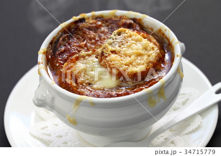 オニオングラタンスープ 34715779