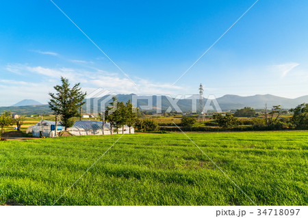 《北海道》長閑な田園風景 34718097