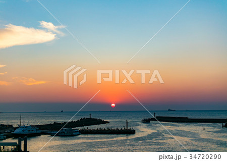 台湾 淡水 はしけ 34720290