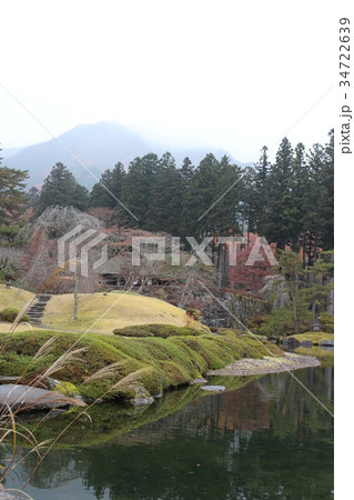 秋の日本庭園 34722639