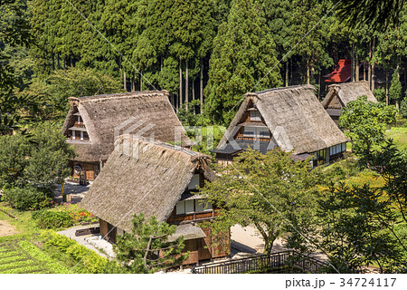 五箇山の合掌の里・菅沼集落 34724117