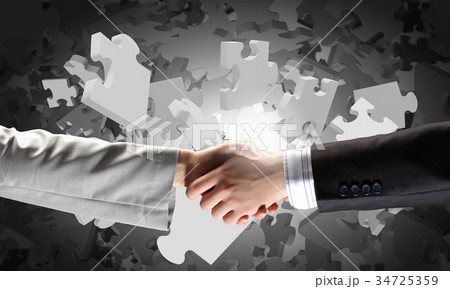 Business handshake Business handshake 34725359