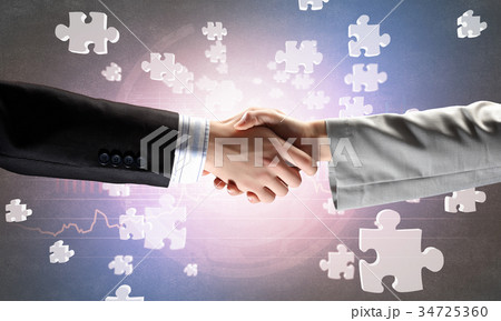 Business handshake Business handshake 34725360