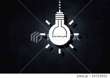 Hanging light bulb Hanging light bulb 34725652