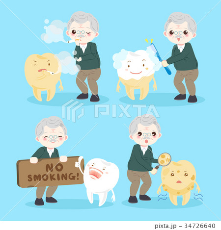 old man with tooth old man with tooth 34726640