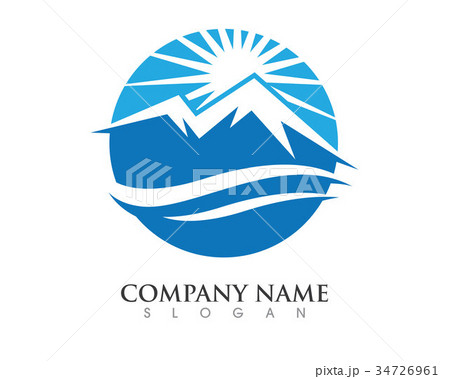 Mountains Logo Template Mountains Logo Template 34726961