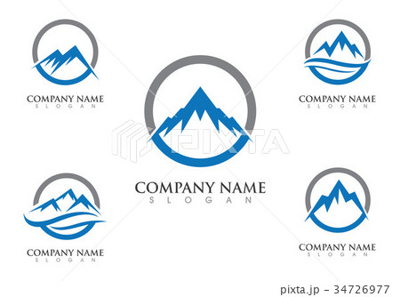 Mountains Logo Template 34726977