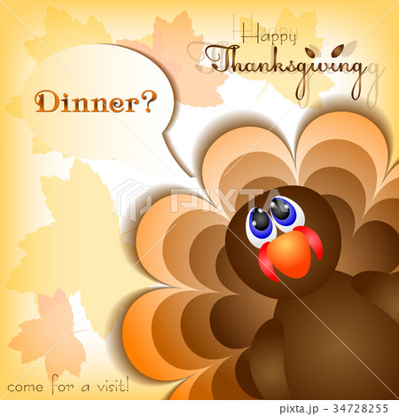 Postcard for congratulations with Thanksgiving Postcard for congratulations with Thanksgiving 34728255