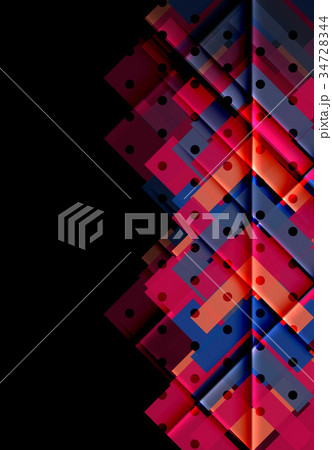 Color arrows on black background Color arrows on black background 34728344