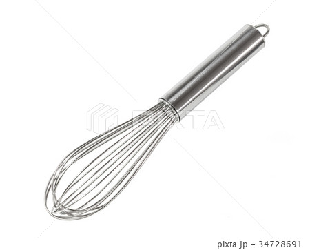 Isolate kitchen utensil wisk Isolate kitchen utensil wisk 34728691