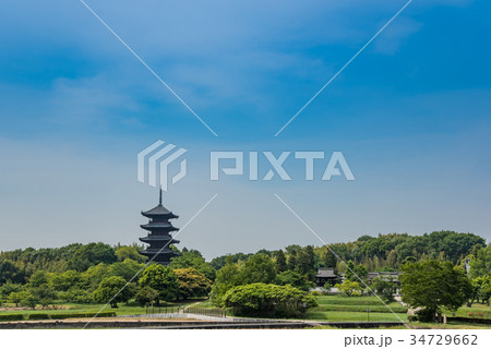 岡山 総社市 初夏の備中国分寺 岡山 総社市 初夏の備中国分寺 34729662